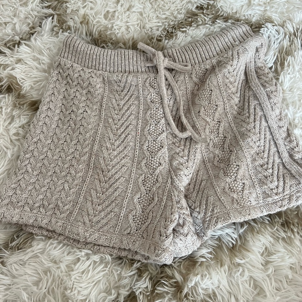 Zara shorts knitted